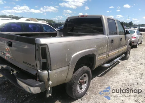 2002 Chevrolet Silverado 2500Hd Ls из США, поврежденный, VIN 1GCHC23G92F134293